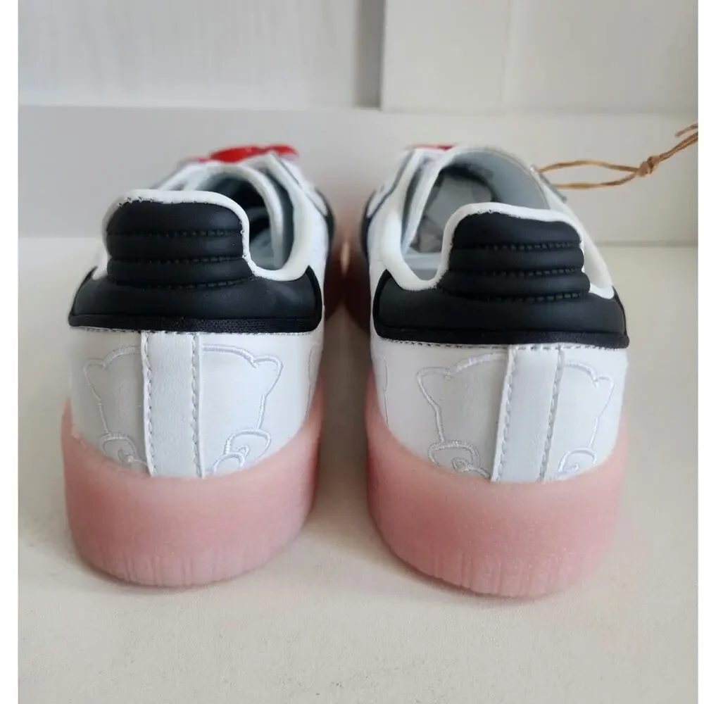 Adidas Hello Kitty HK x Sambae‎ White Black Pink Red Bow Women's 7 NEW- IG4450